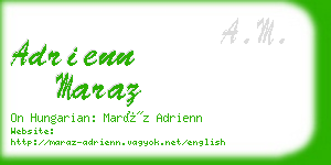 adrienn maraz business card